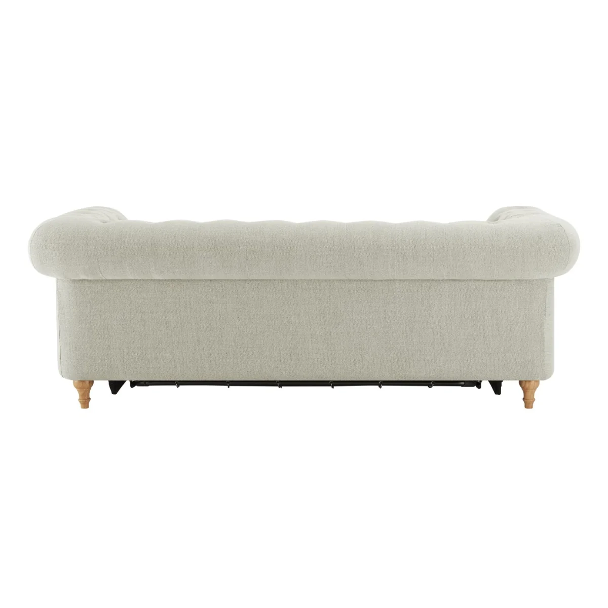 Habitat Chesterfield 2 Seater Fabric Sofa Bed - Natural – image 7