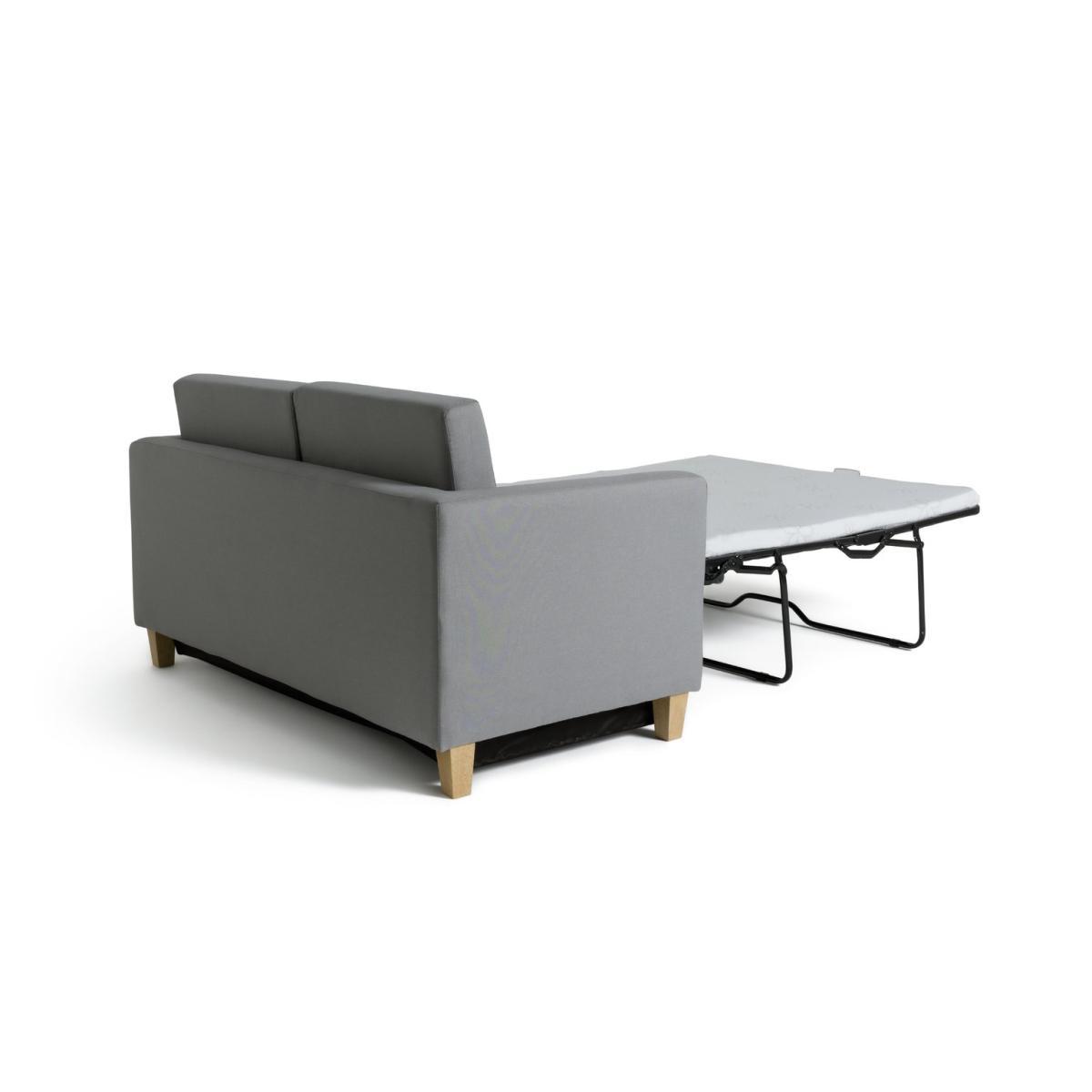Habitat Rosie 2 Seater Fabric Sofa Bed - Light Grey – image 3