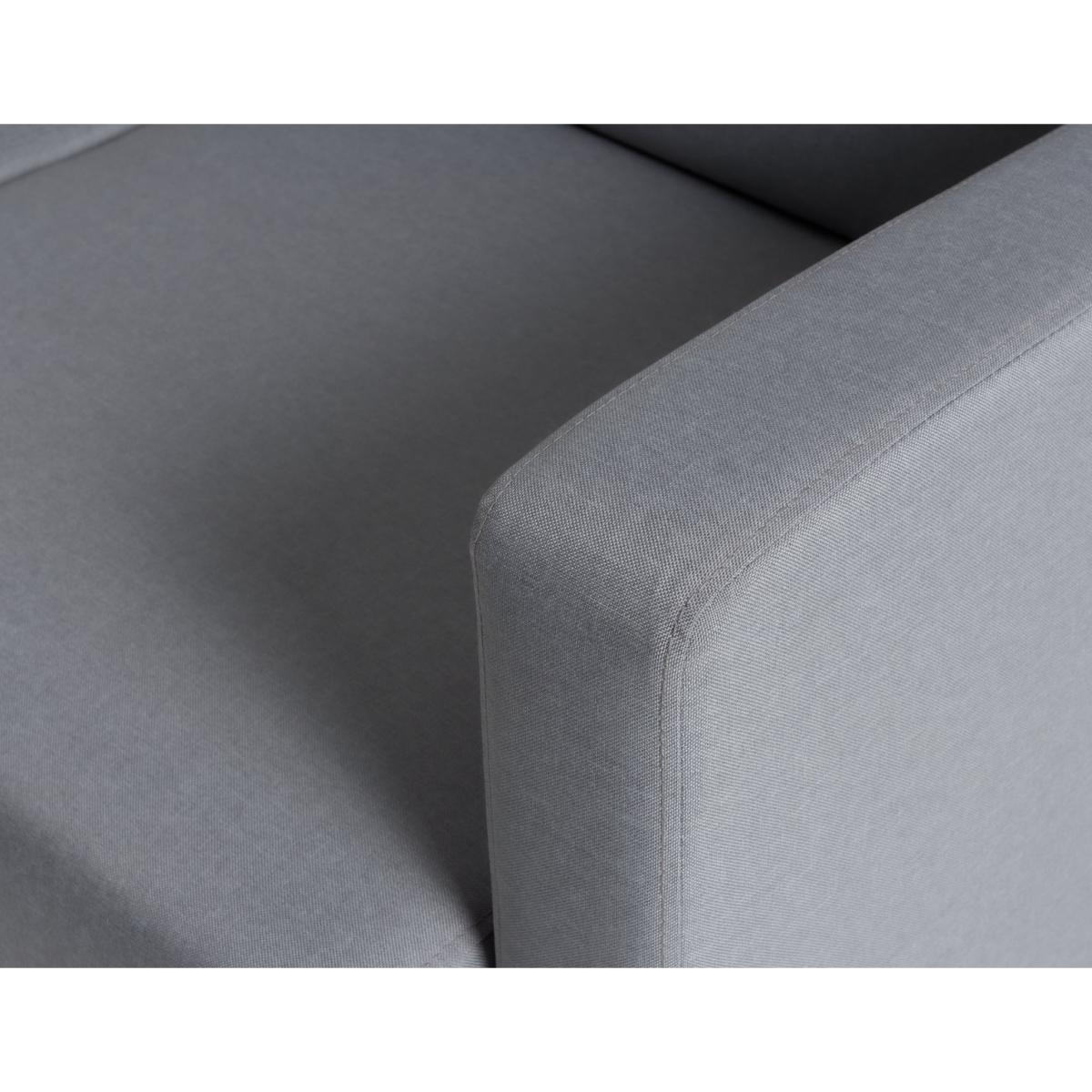 Habitat Rosie 2 Seater Fabric Sofa Bed - Light Grey – image 5