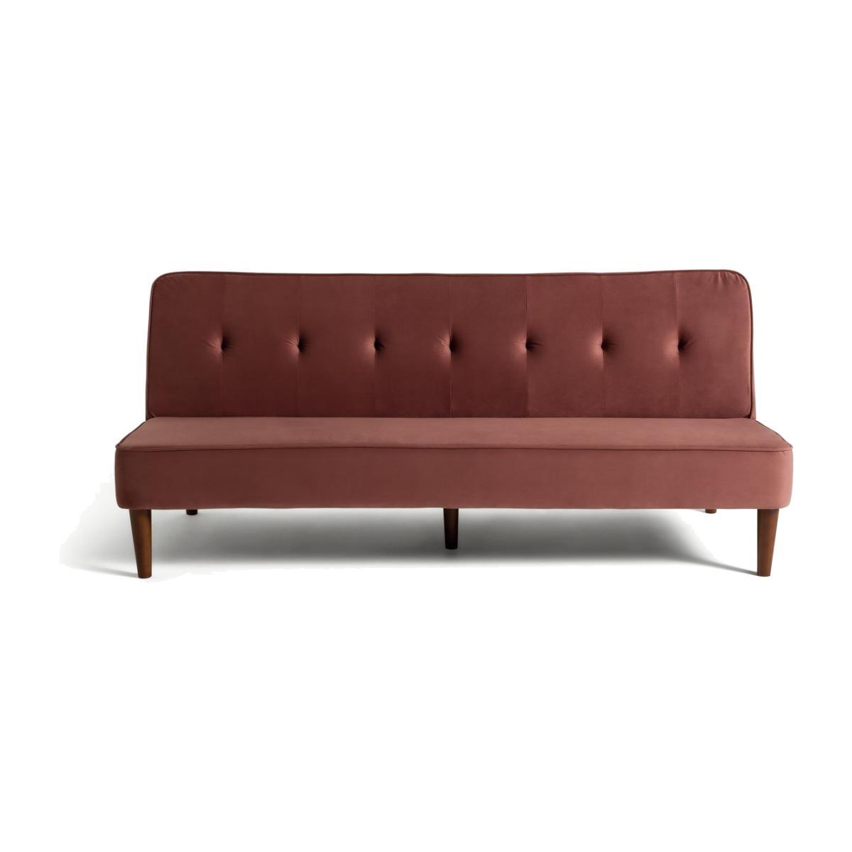 Habitat Odeon 2 Seater Velvet Sofa Bed - Pink – image 1