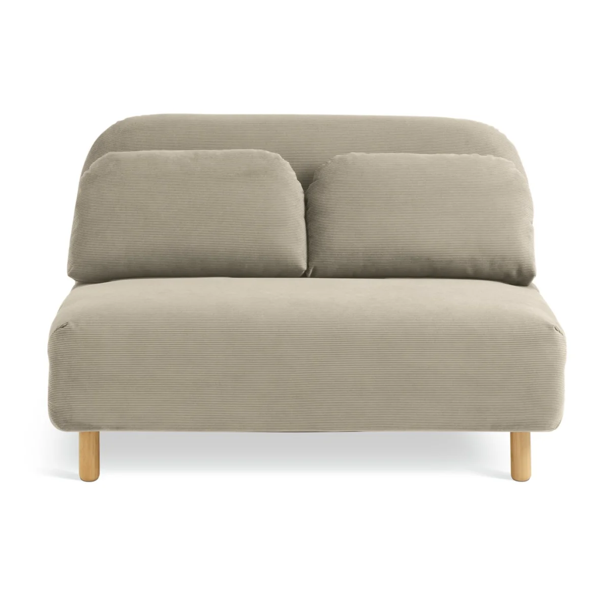 Habitat Benji Fabric 2 Seater Sofa Bed - Natural – image 4