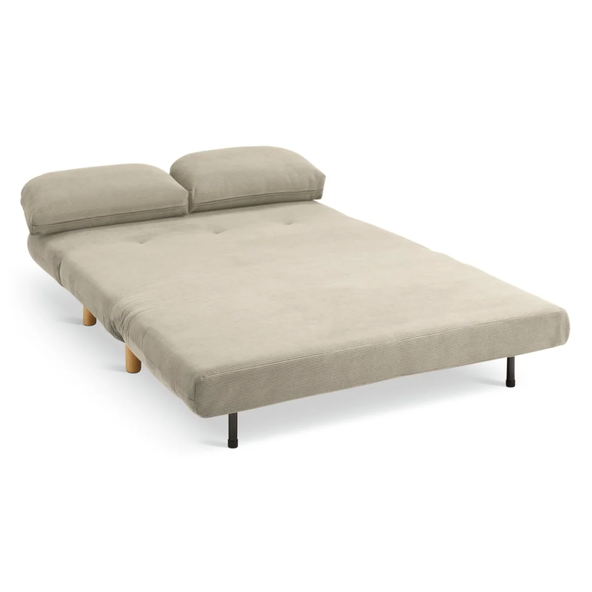Habitat Benji Fabric 2 Seater Sofa Bed - Natural – image 6