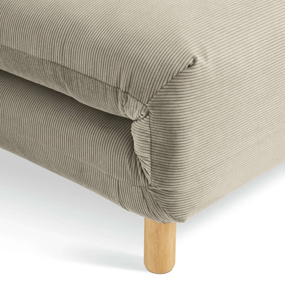 Habitat Benji Fabric 2 Seater Sofa Bed - Natural – image 8