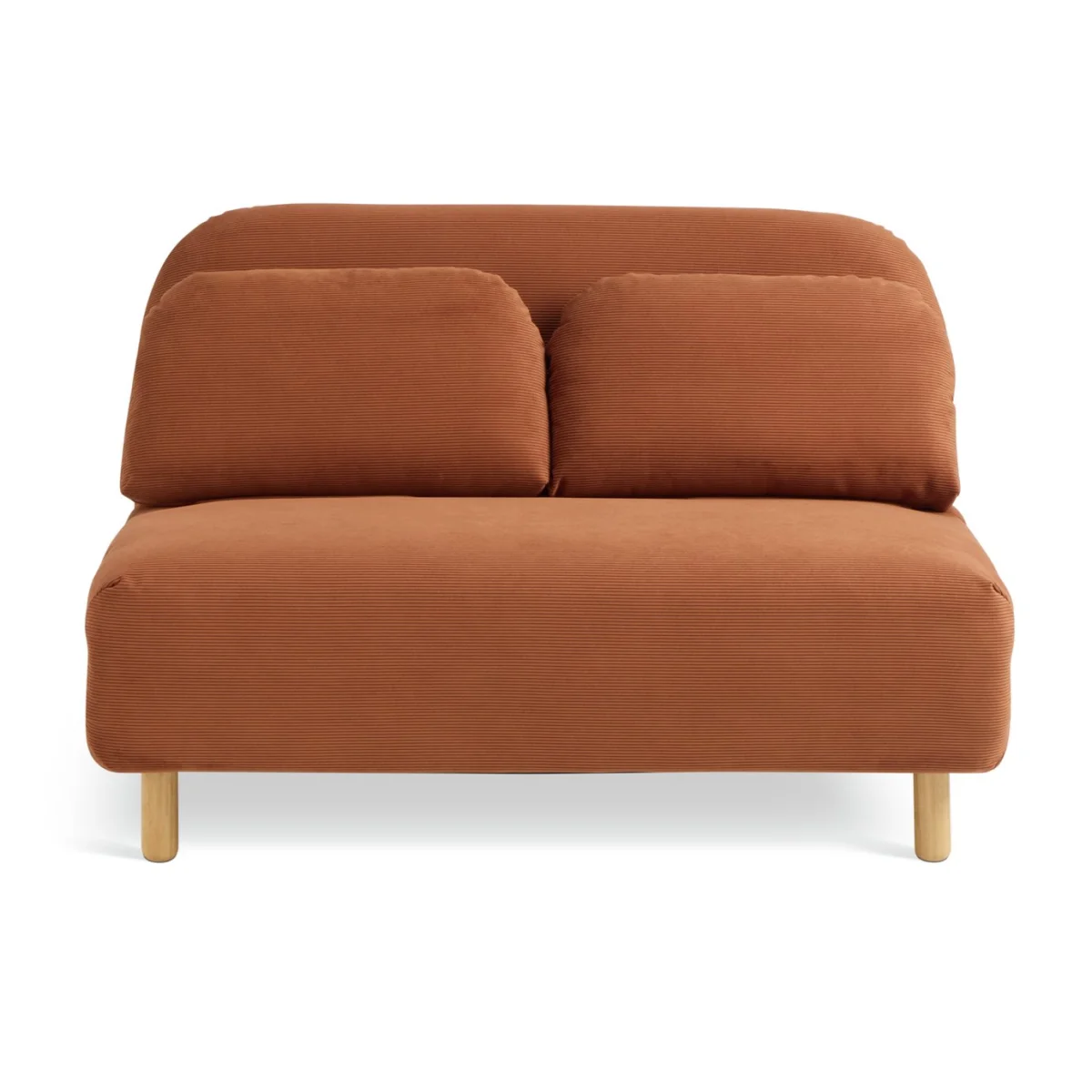 Habitat Benji Fabric 2 Seater Sofa Bed - Rust – image 4