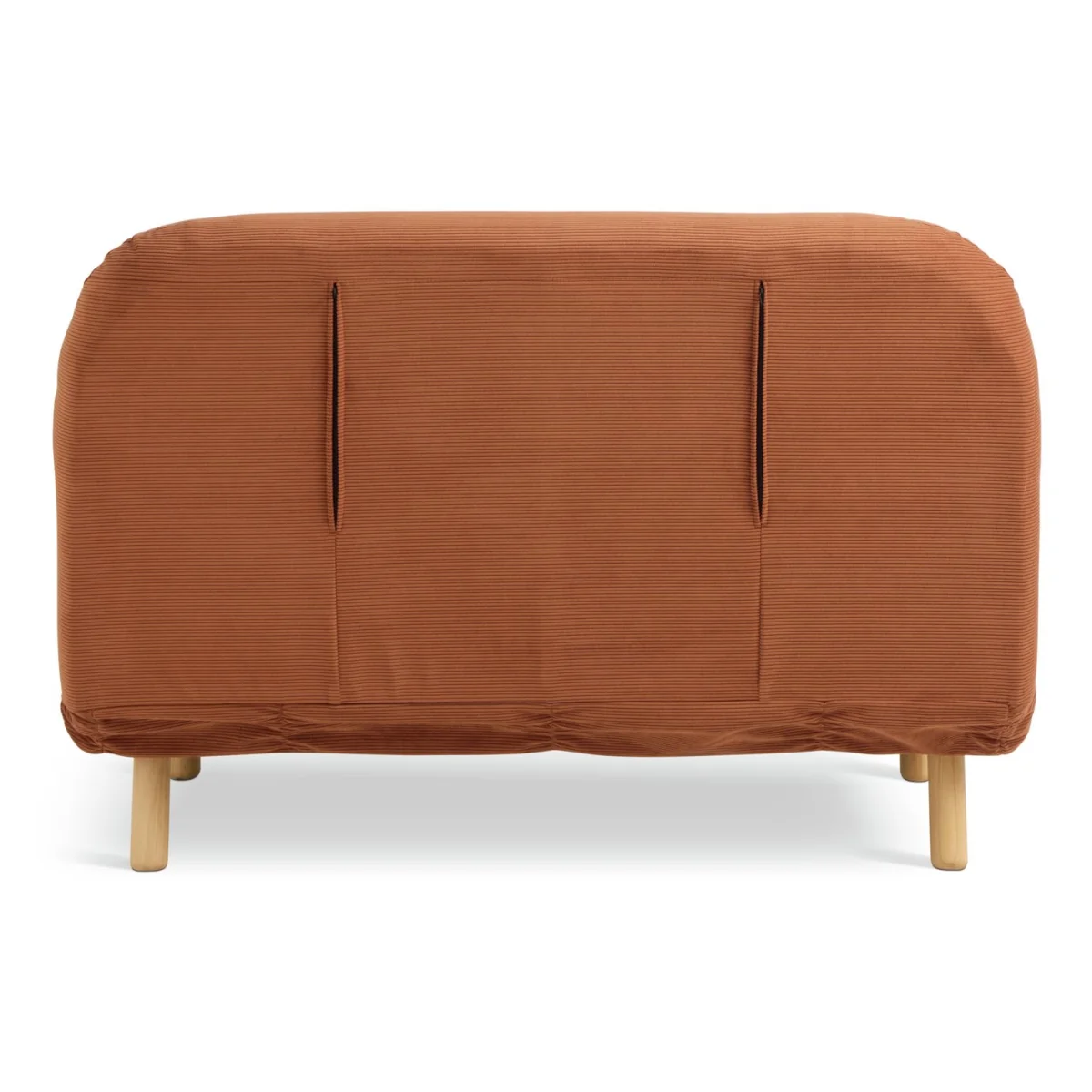 Habitat Benji Fabric 2 Seater Sofa Bed - Rust – image 7