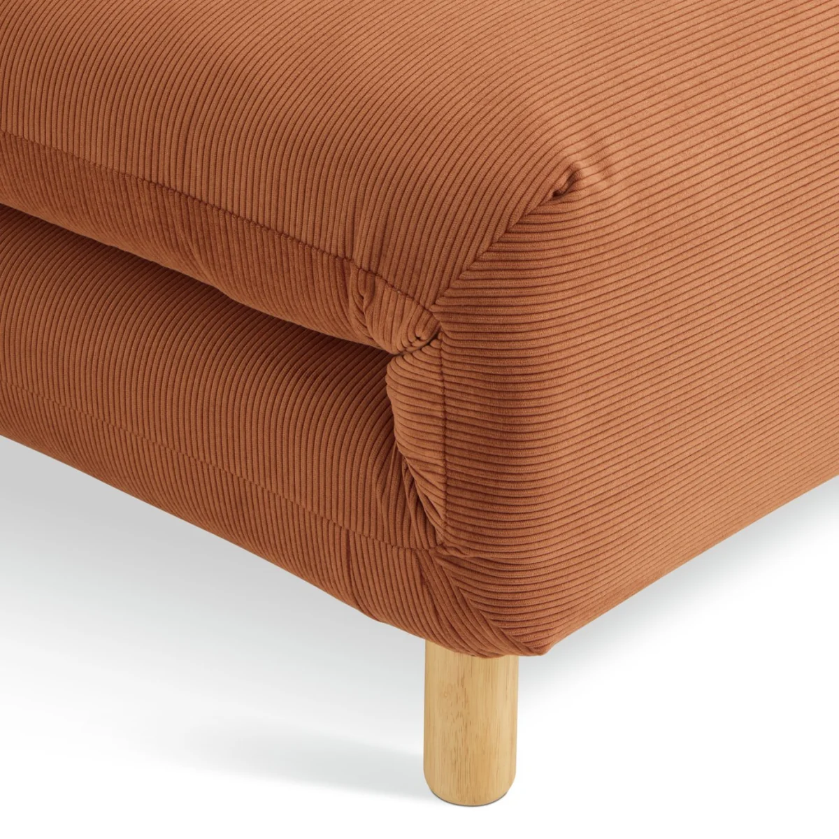 Habitat Benji Fabric 2 Seater Sofa Bed - Rust – image 8