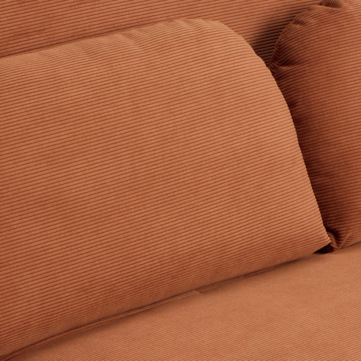 Habitat Benji Fabric 2 Seater Sofa Bed - Rust – image 9