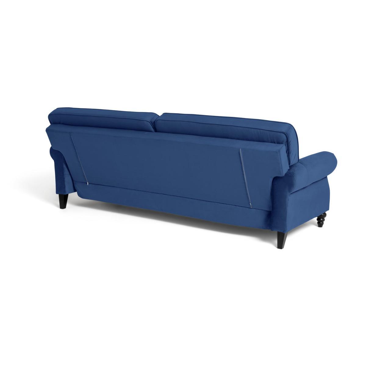 Habitat Joel 3 Seater Fabric Sofa Bed - Navy – image 3