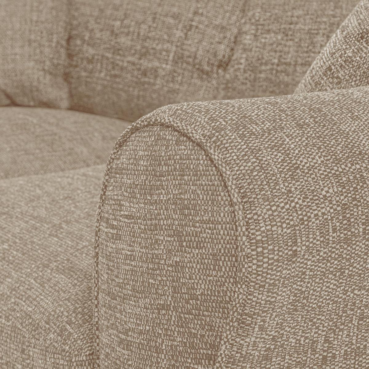 Habitat Lisbon Small Double Fabric Sofa Bed - Beige – image 9