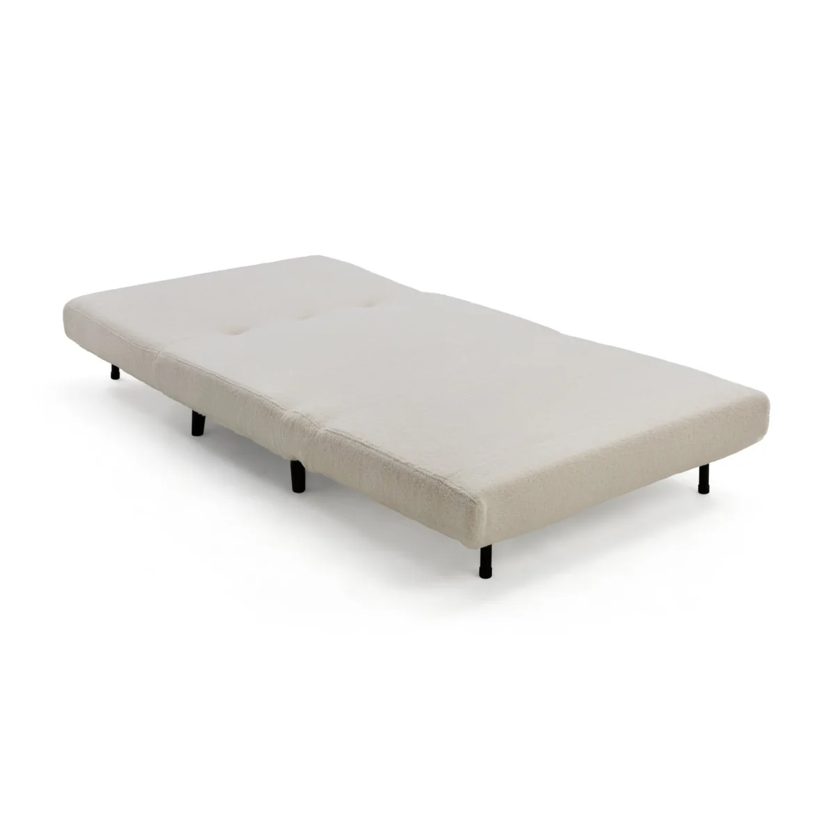 Habitat Roma Small Double Boucle Chairbed - Cream – image 5
