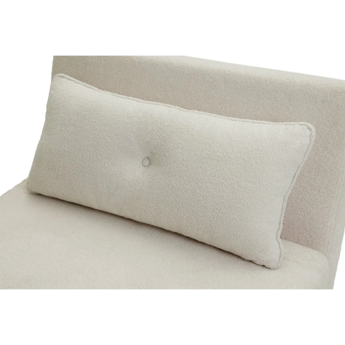 Habitat Roma Small Double Boucle Chairbed - Cream – image 7
