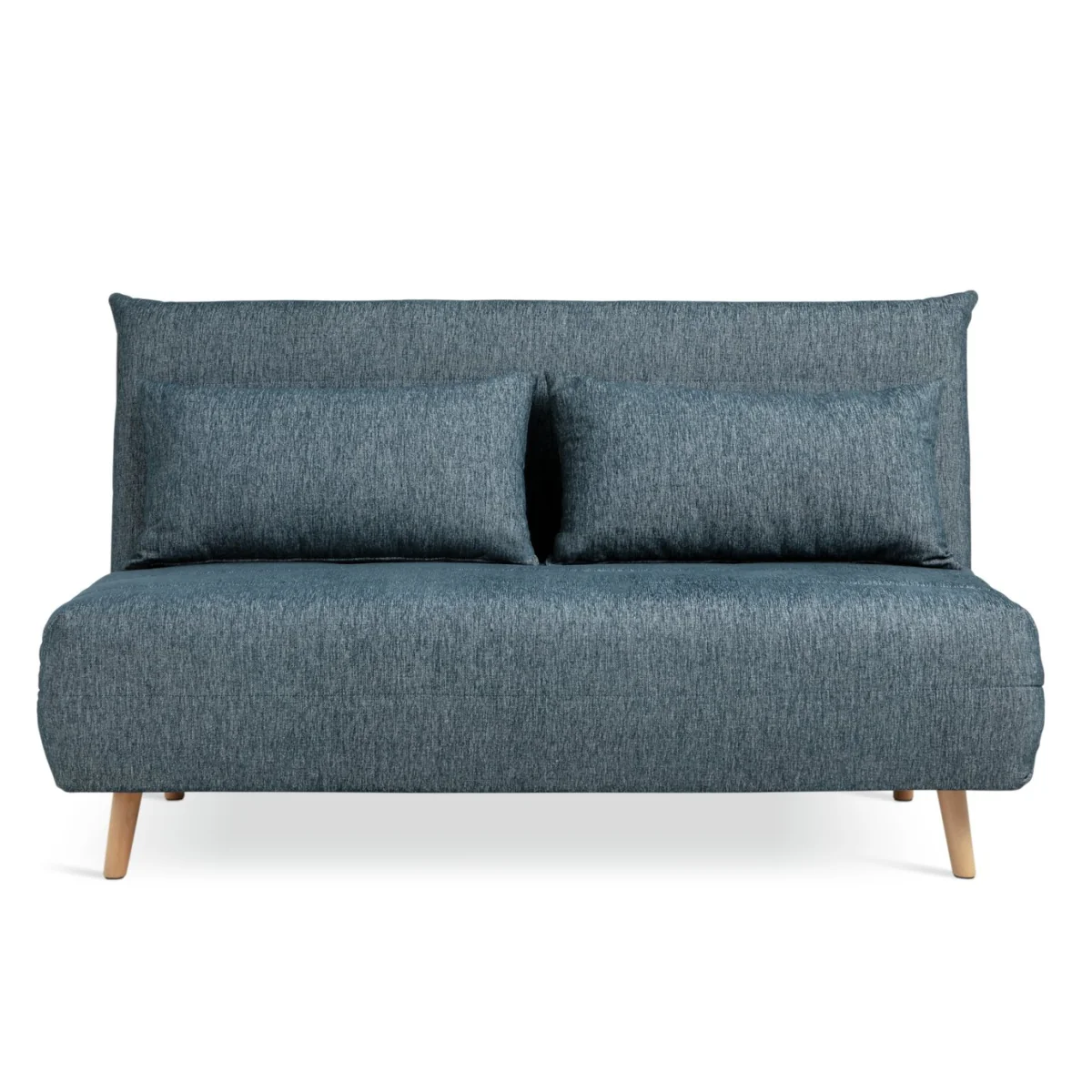 Habitat Pillow Fabric Double Chair Bed - Blue – image 3