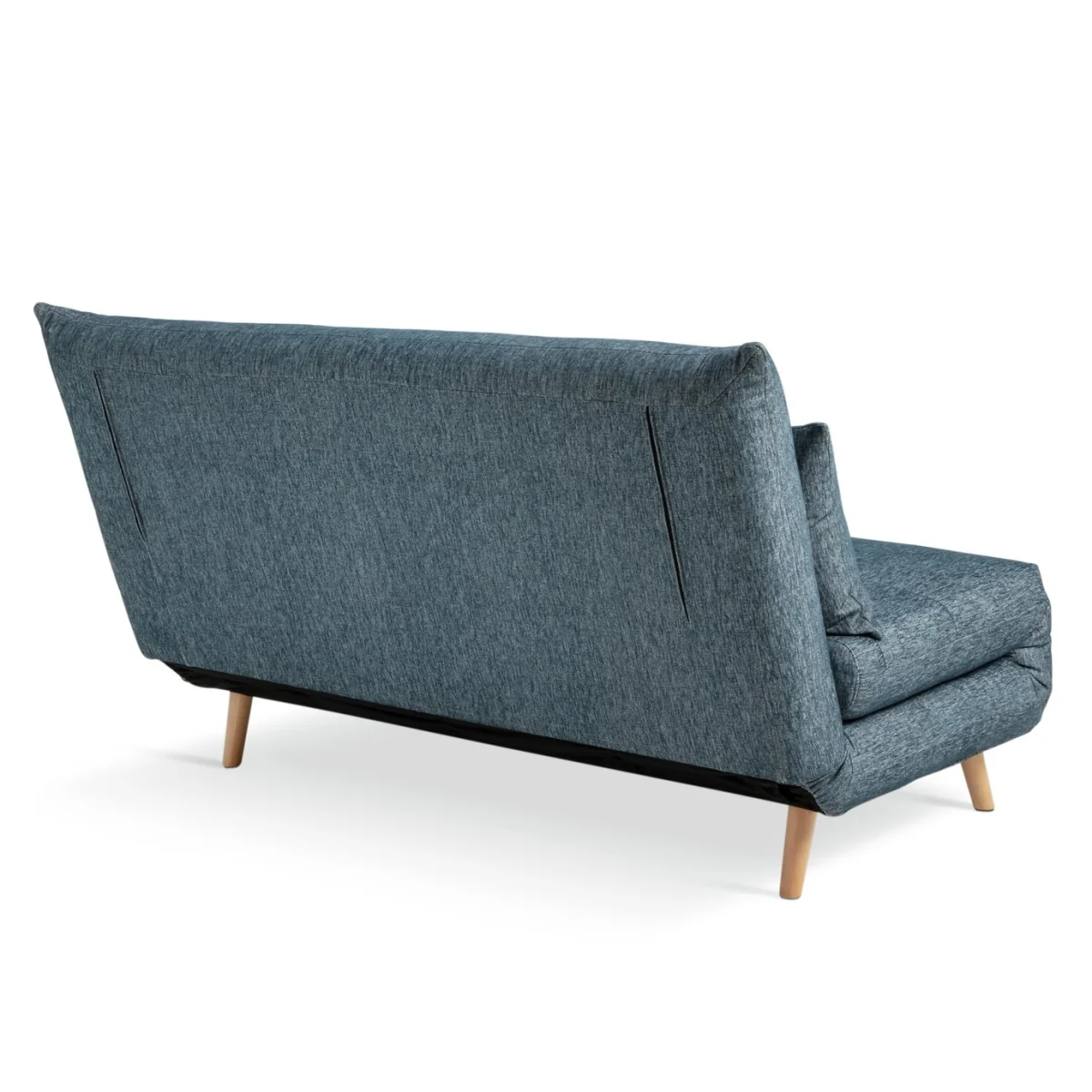 Habitat Pillow Fabric Double Chair Bed - Blue – image 6