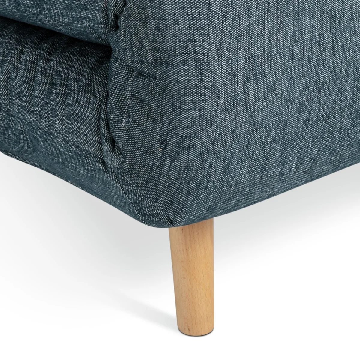 Habitat Pillow Fabric Double Chair Bed - Blue – image 7