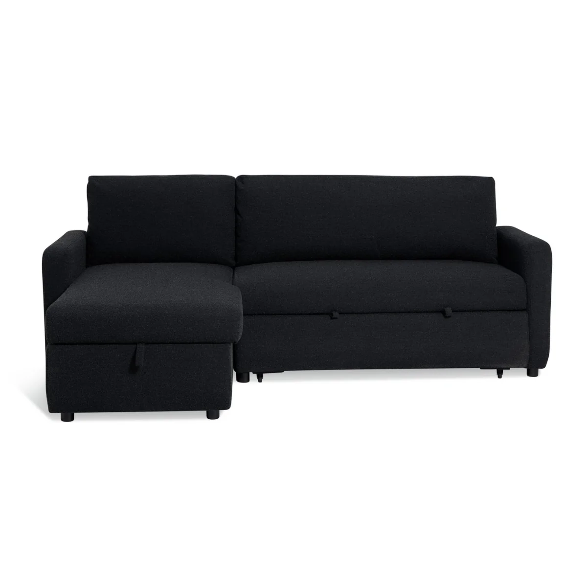 Habitat Enia Fabric Left Hand Corner Chaise Sofa Bed - Grey – image 4