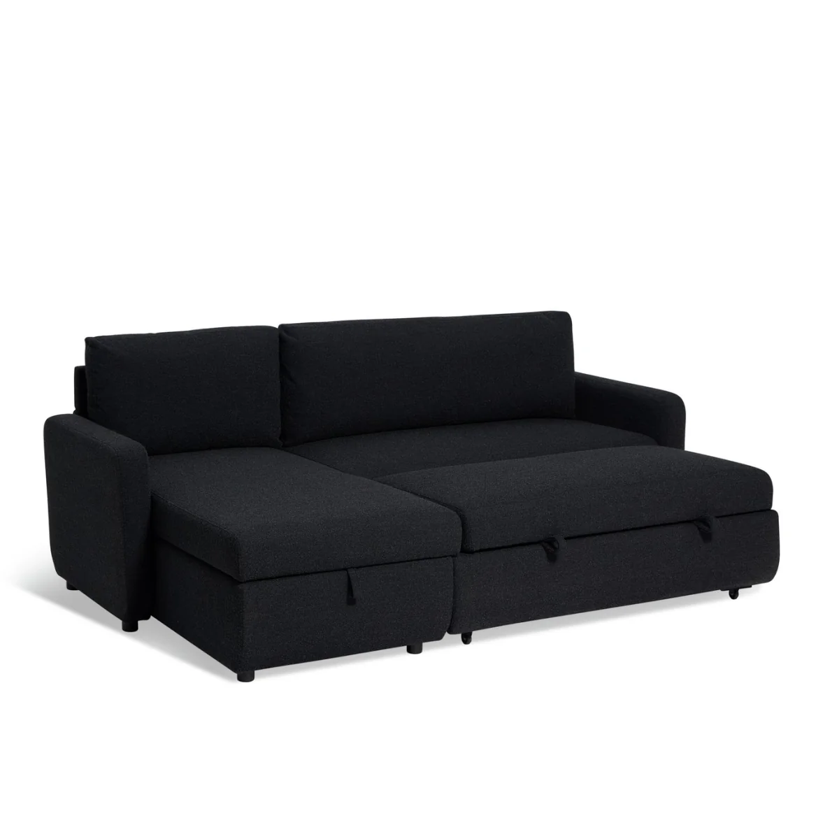 Habitat Enia Fabric Left Hand Corner Chaise Sofa Bed - Grey – image 5