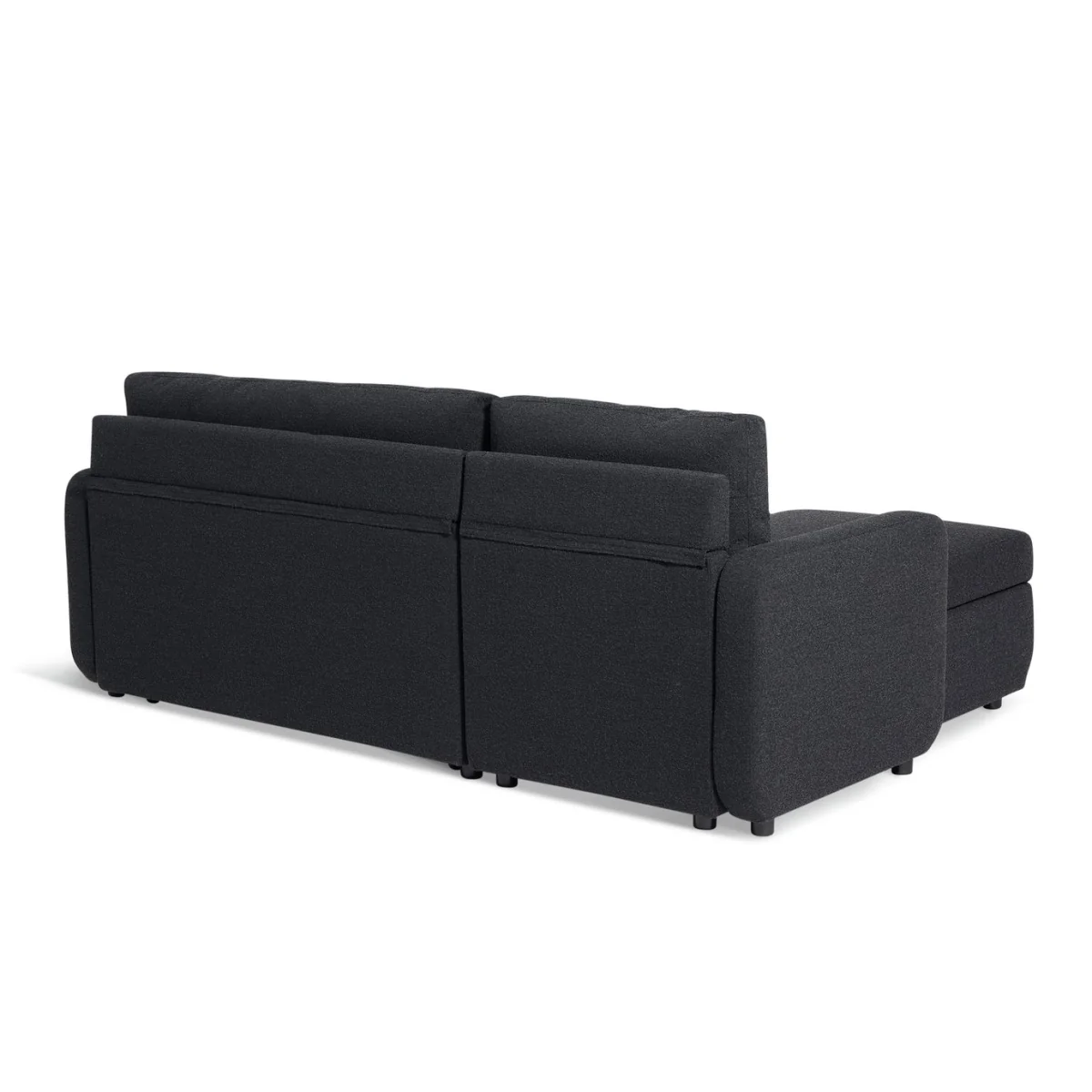 Habitat Enia Fabric Left Hand Corner Chaise Sofa Bed - Grey – image 7