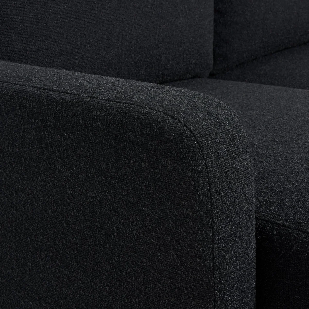 Habitat Enia Fabric Left Hand Corner Chaise Sofa Bed - Grey – image 8