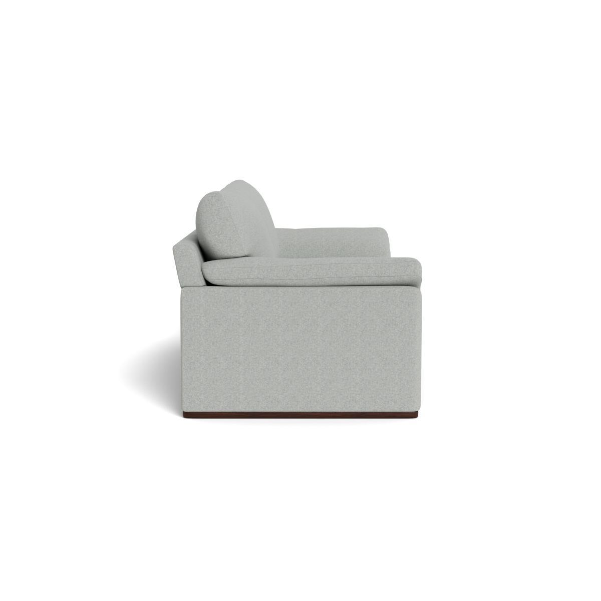 Heal's Paris II 4 Seater Sofa Melton Wool Limestone Walnut Feet - Heal's UK Furniture – image 3