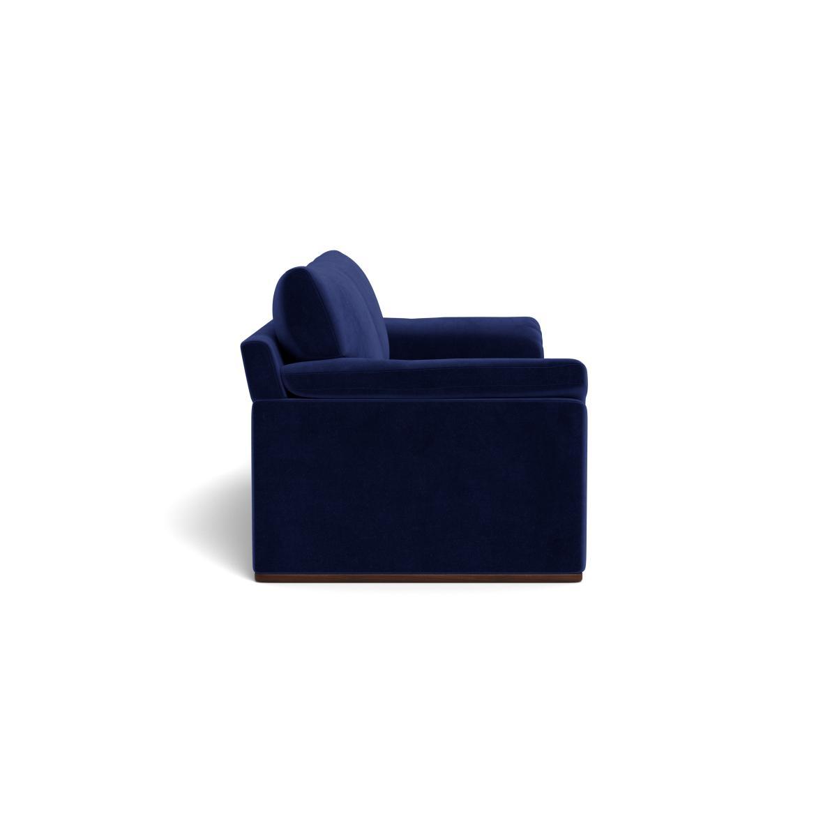 Heal's Paris II 4 Seater Sofa Velvet Midnight Natural Feet - Heal's UK Furniture – image 3
