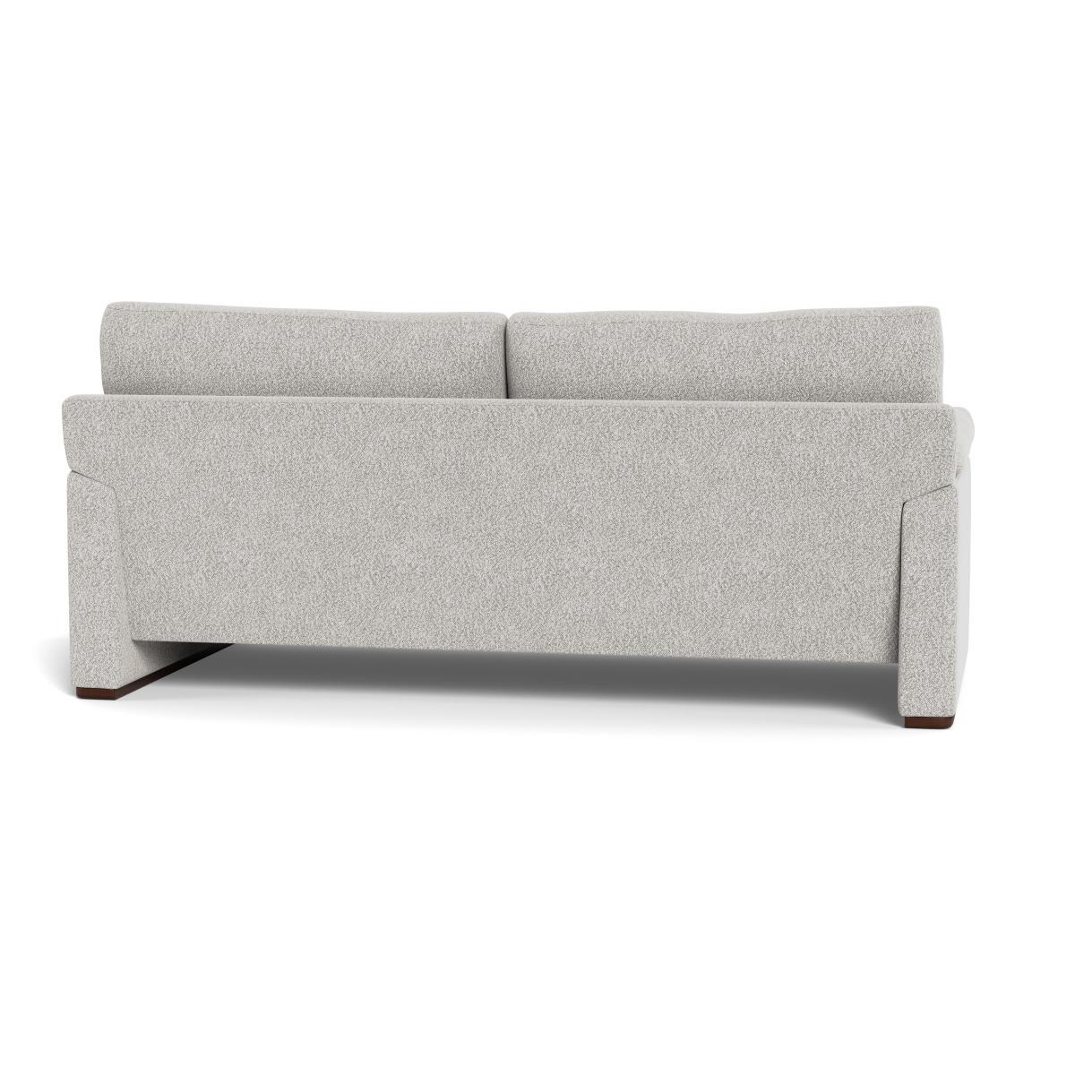 Heal's Paris II 3 Seater Sofa Chunky Boucle Ecru Walnut Feet - Heal's UK Furniture – image 5