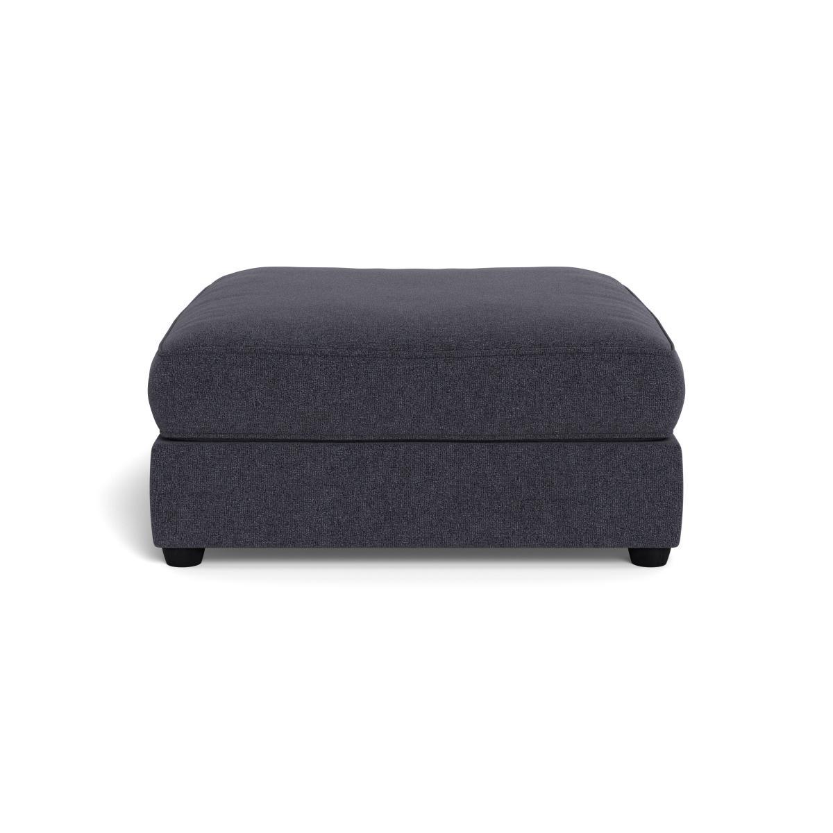 Heal's Tailor Footstool Texture Soot Black Feet - Heal's UK Furniture – image 3