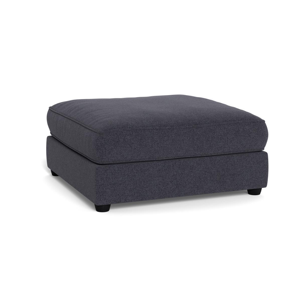 Heal's Tailor Footstool Texture Soot Black Feet - Heal's UK Furniture – image 4