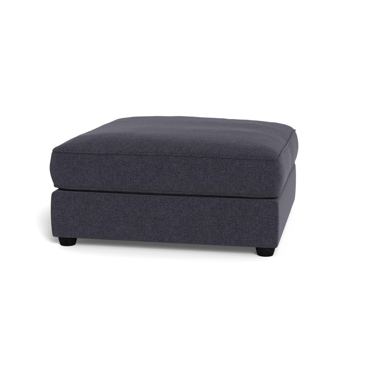 Heal's Tailor Footstool Texture Soot Black Feet - Heal's UK Furniture – image 5