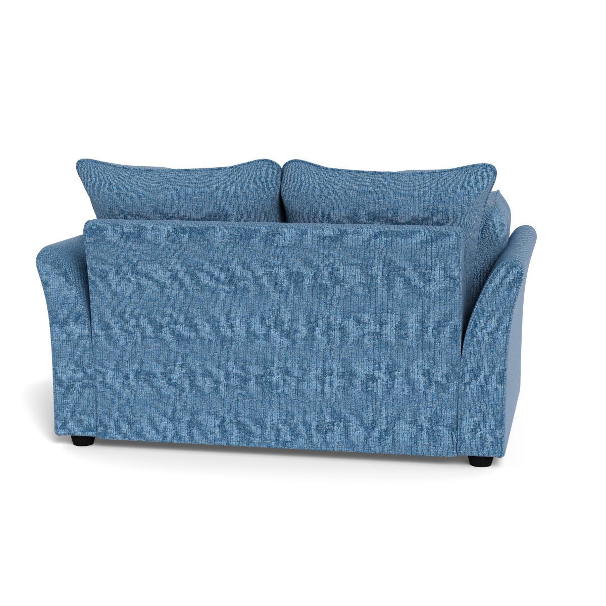 Heal's Tailor 2 Seater Sofa Tejo Recycled Cobalt Black Feet - Heal's UK Furniture – image 5