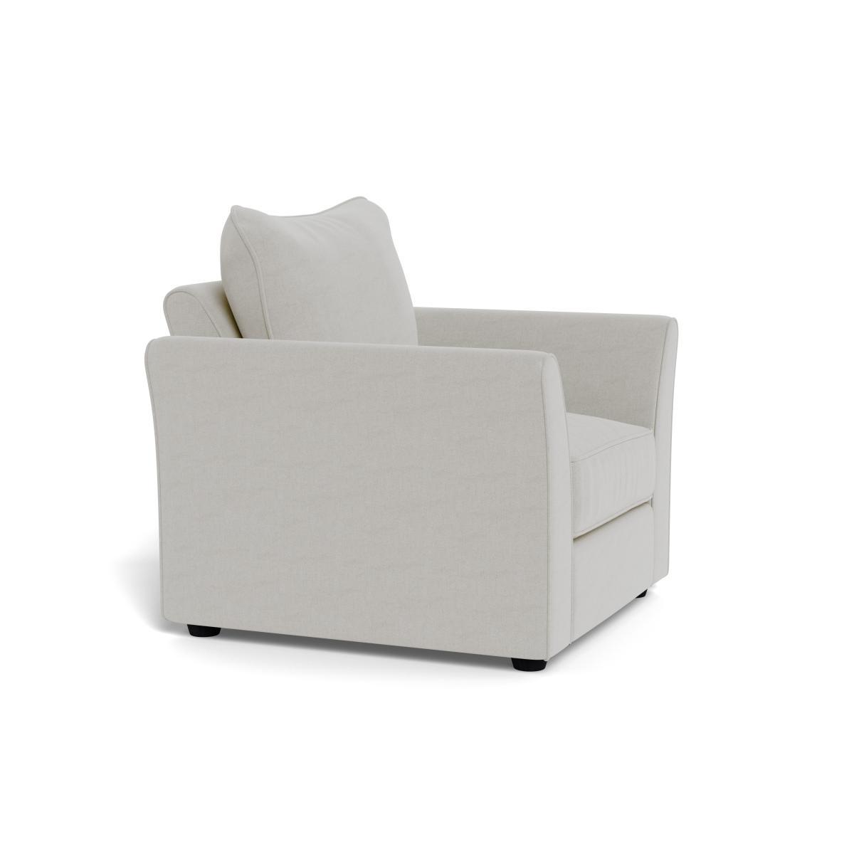 Heal's Tailor Armchair Capelo LinenCotton Sea Salt Natural Beech Feet - Heal's UK Furniture – image 2