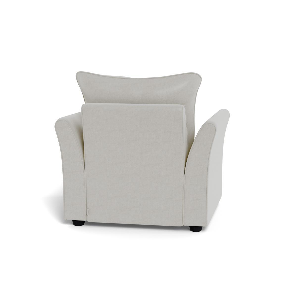 Heal's Tailor Armchair Capelo LinenCotton Sea Salt Natural Beech Feet - Heal's UK Furniture – image 5
