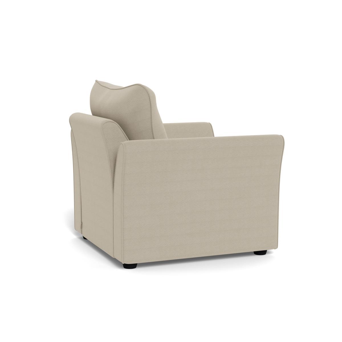 Heal's Tailor Armchair Linen Hessian Natural Beech Feet - Heal's UK Furniture – image 4