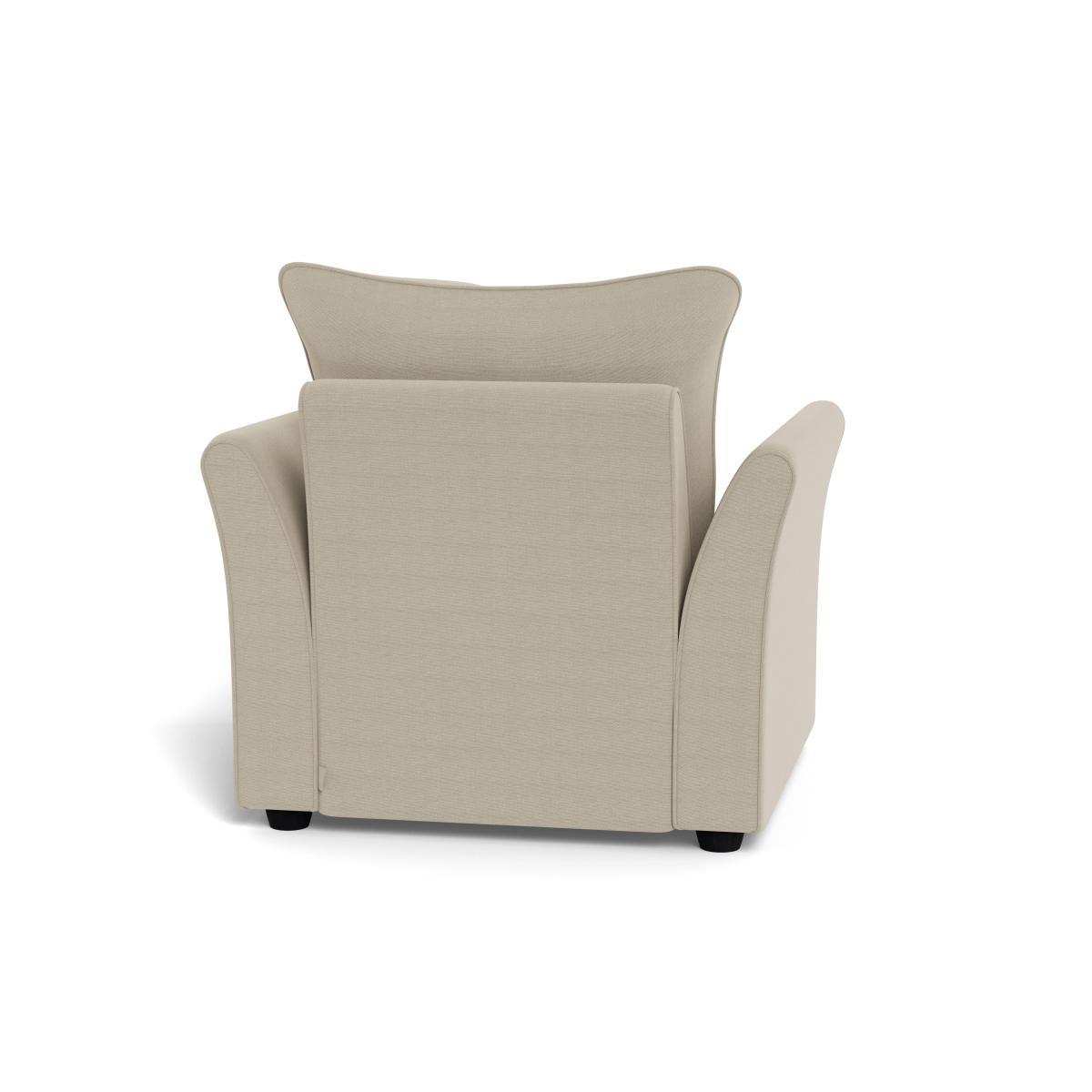 Heal's Tailor Armchair Linen Hessian Natural Beech Feet - Heal's UK Furniture – image 5