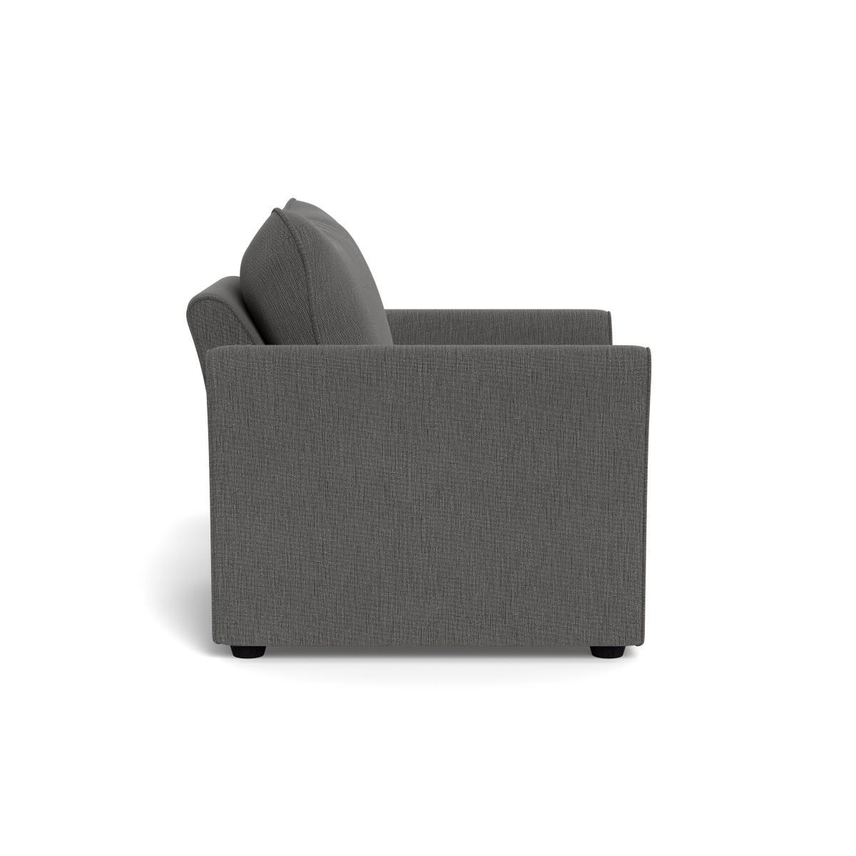 Heal's Tailor Armchair Smart Linen Mix Grey Natural Beech Feet - Heal's UK Furniture – image 3