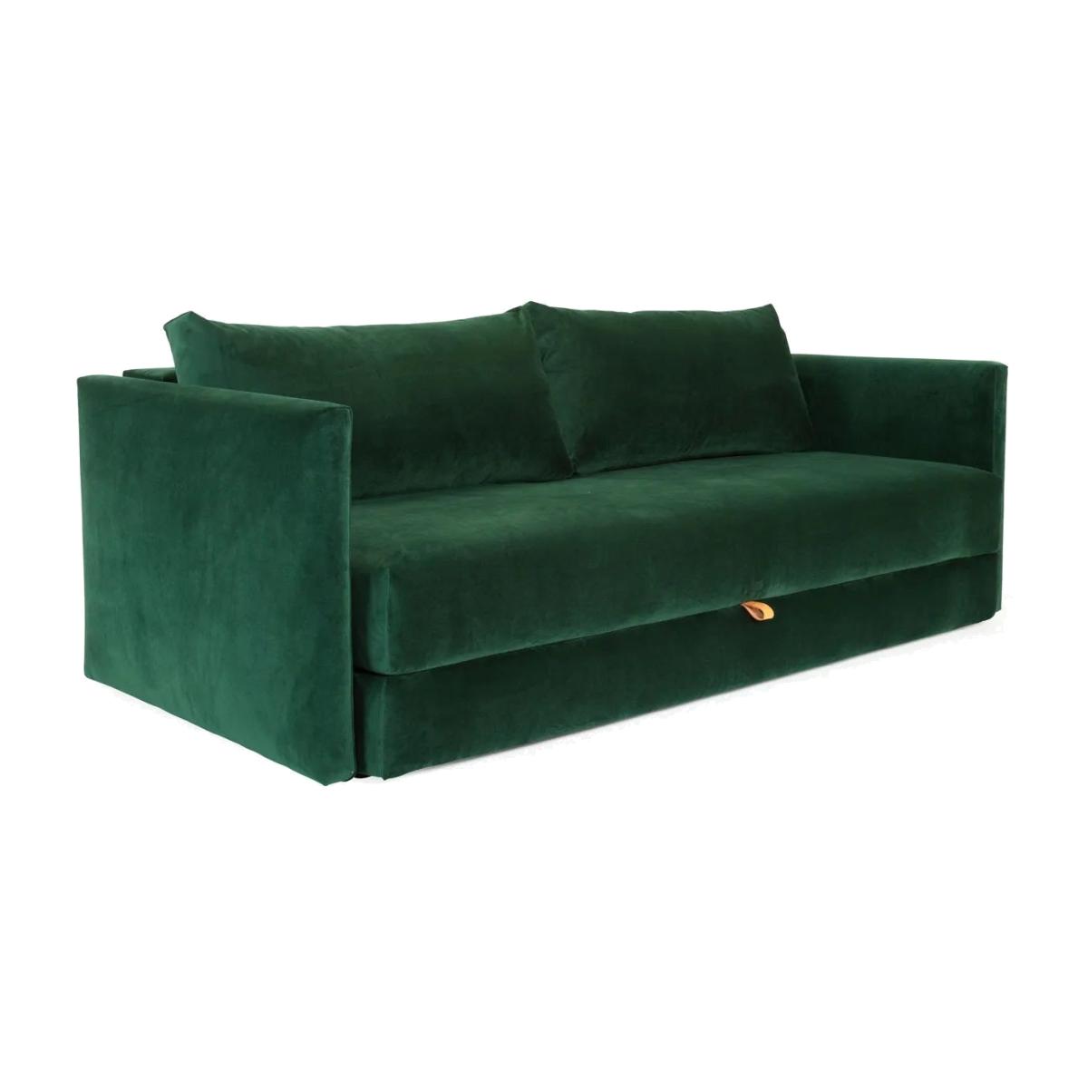 Heal's Oswald Sofa Bed Forest Green Velvet – image 1