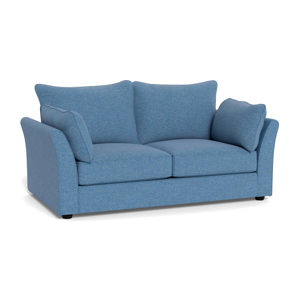 Heal's Tailor 3 Seater Sofa Tejo Recycled Cobalt Natural Beech Feet - Heal's UK Furniture – image 1