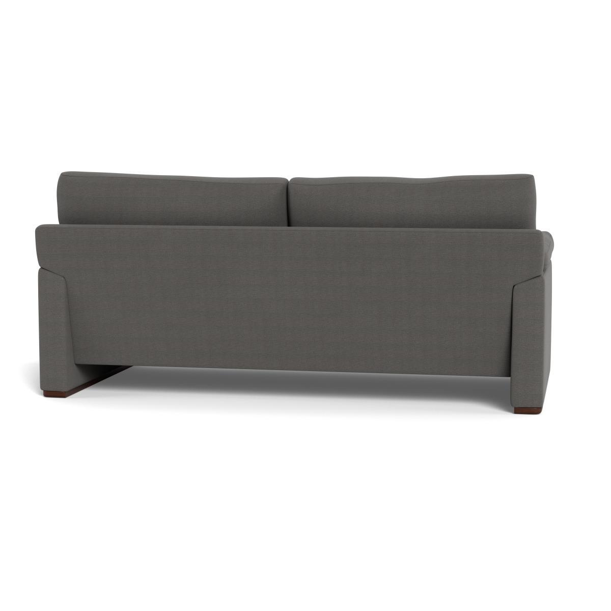 Heal's Paris II 3 Seater Sofa Broadweave Pebble Walnut Feet - Heal's UK Furniture – image 5