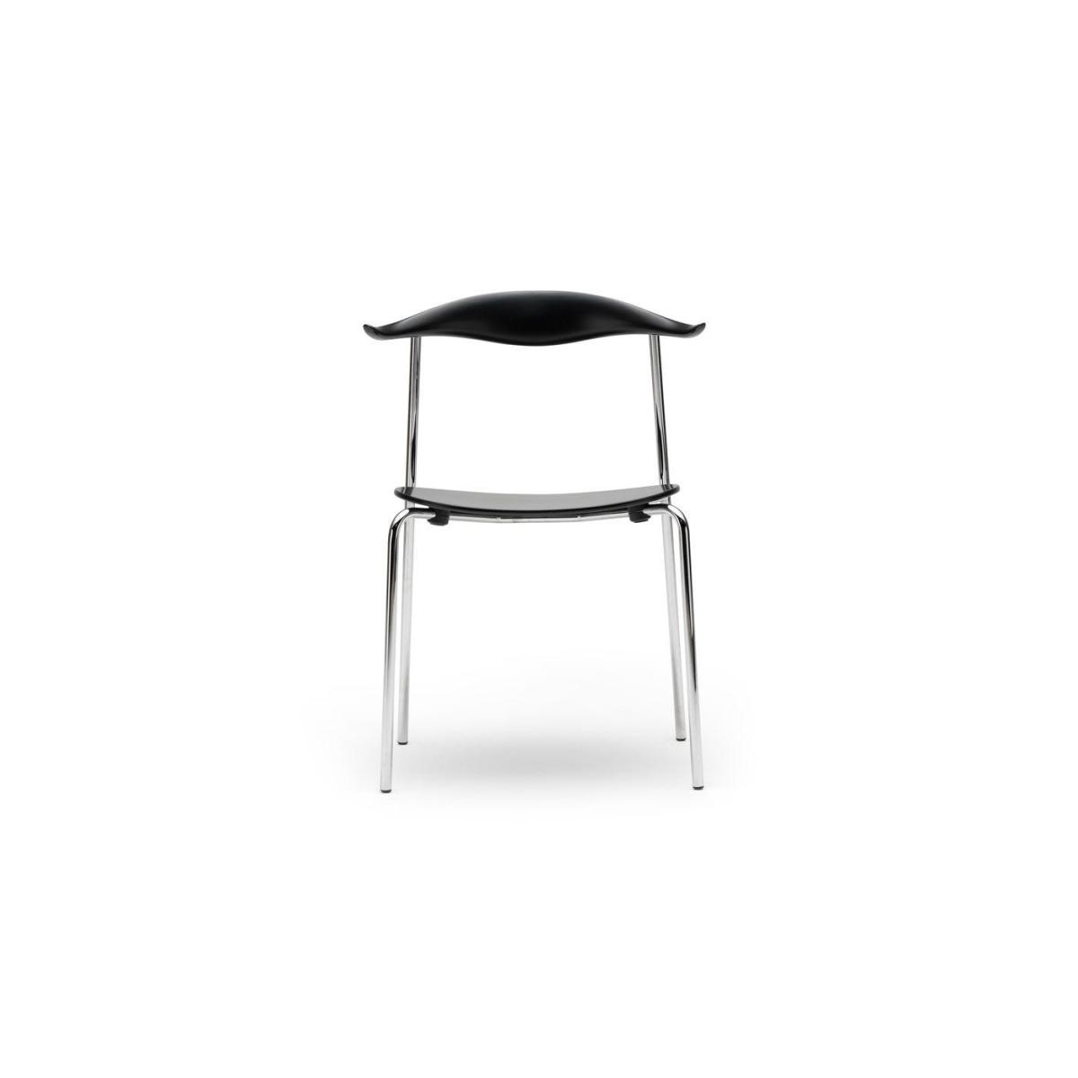 Carl Hansen & Son CH88T Smoked Oiled Oak Stainless Steel Frame - Heal's UK Furniture – image 2