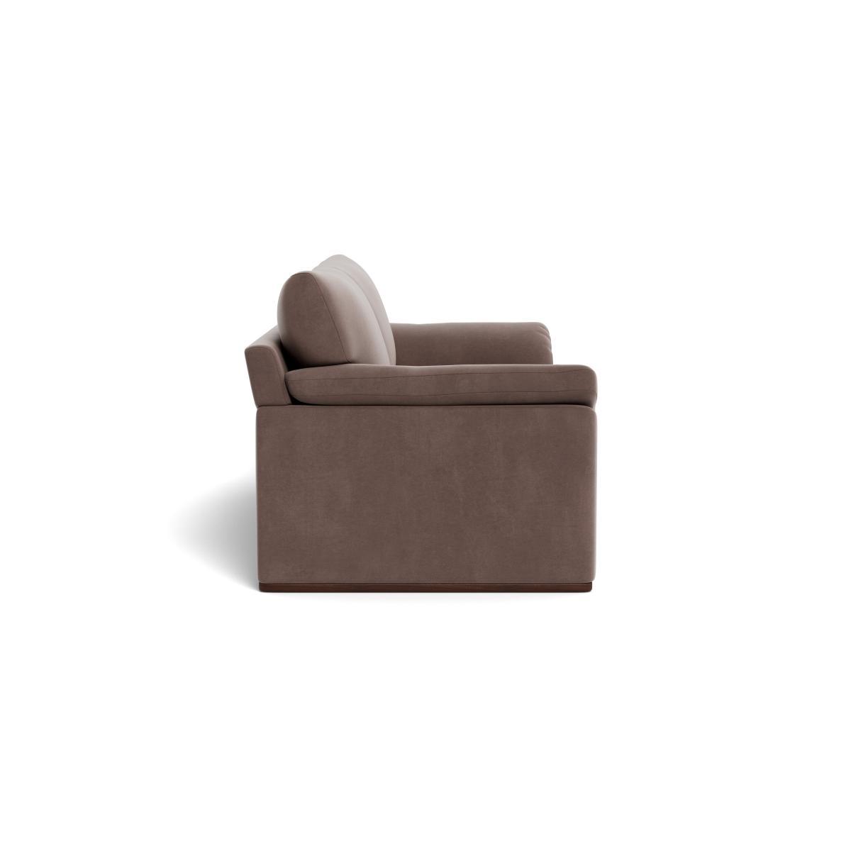 Heal's Paris II 4 Seater Sofa Smart Velvet Mouse Natural Feet - Heal's UK Furniture – image 3