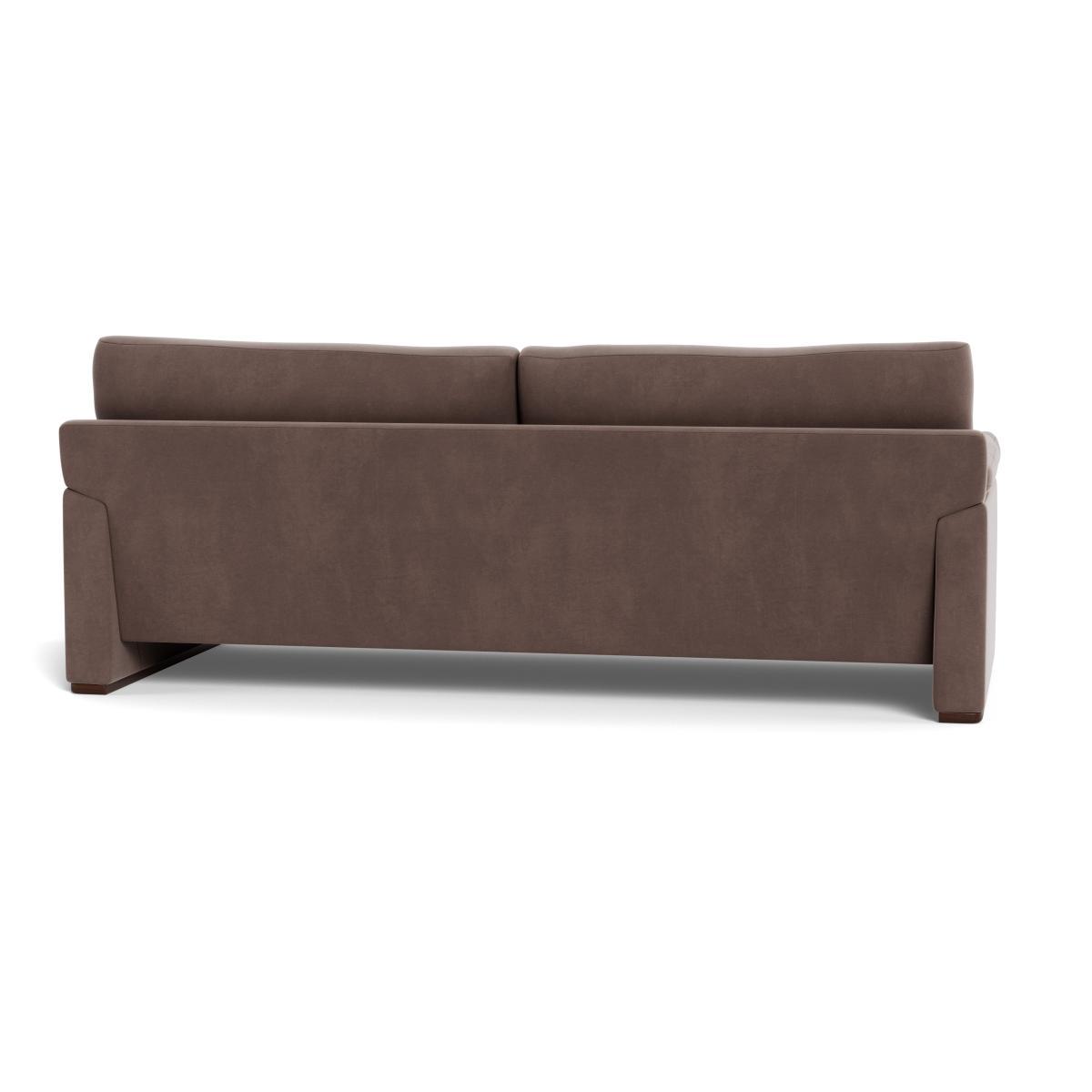 Heal's Paris II 4 Seater Sofa Smart Velvet Mouse Natural Feet - Heal's UK Furniture – image 5