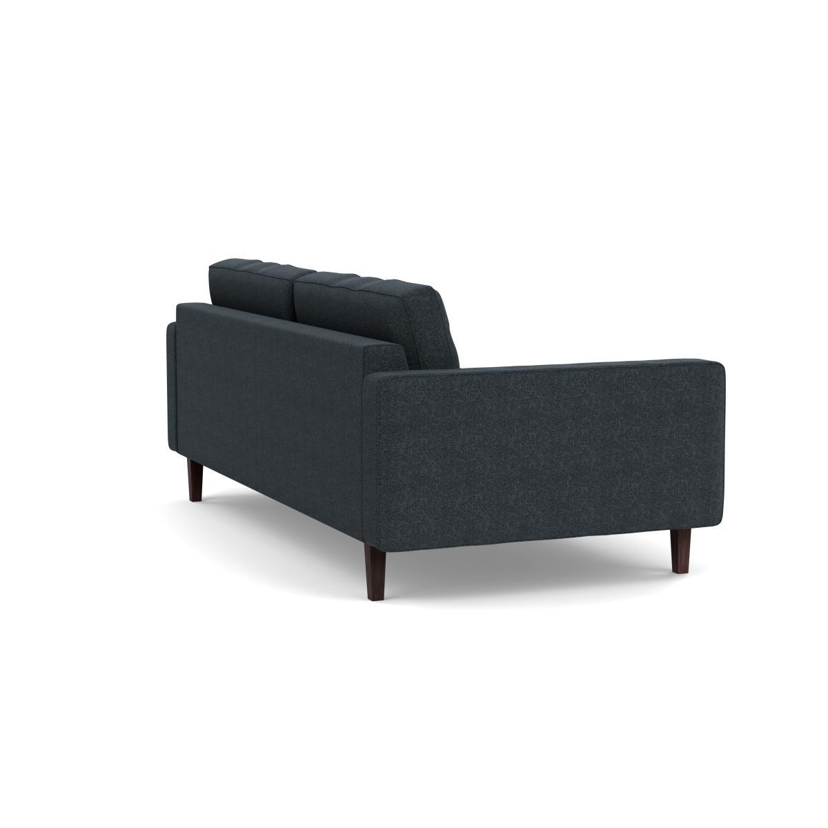 Heal's Hepburn 3 Seater St Moritz Wool Grey 160 Natural Feet - Heal's UK Furniture – image 4