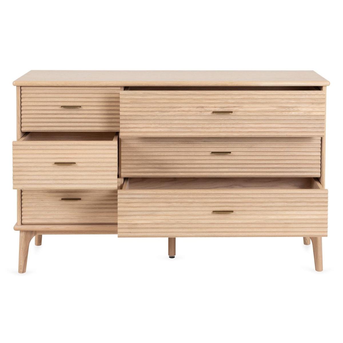 Heal's Kendal 6 Drawer Dresser Light Oak - Heal's UK Bedroom Furniture – image 5