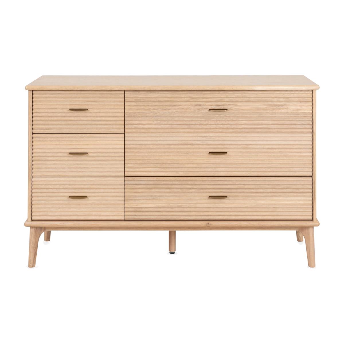 Heal's Kendal 6 Drawer Dresser Light Oak - Heal's UK Bedroom Furniture – image 1