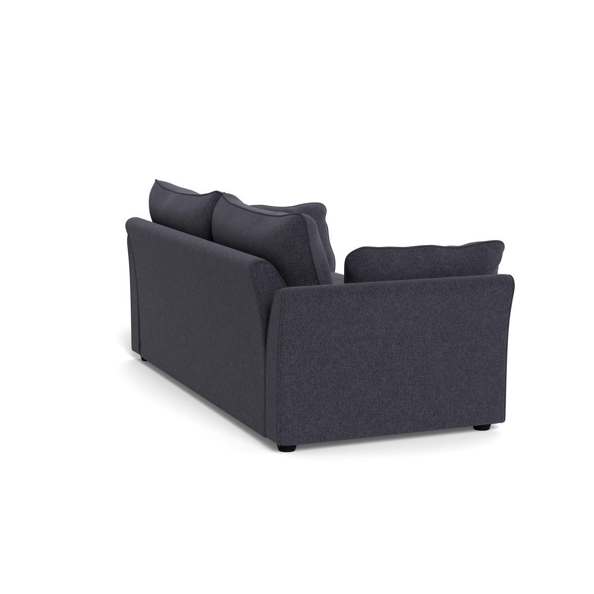 Heal's Tailor 4 Seater Sofa Texture Soot Natural Beech Feet - Heal's UK Furniture – image 4