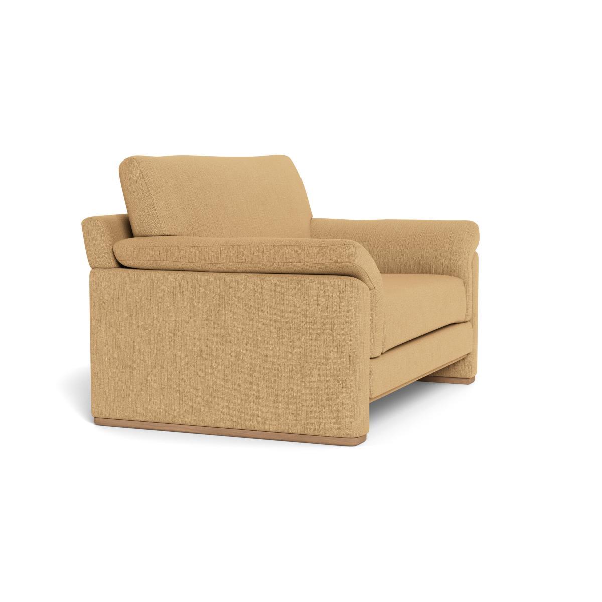 Heal's Paris II Loveseat Capelo Mineral Walnut Feet - Heal's UK Furniture – image 2