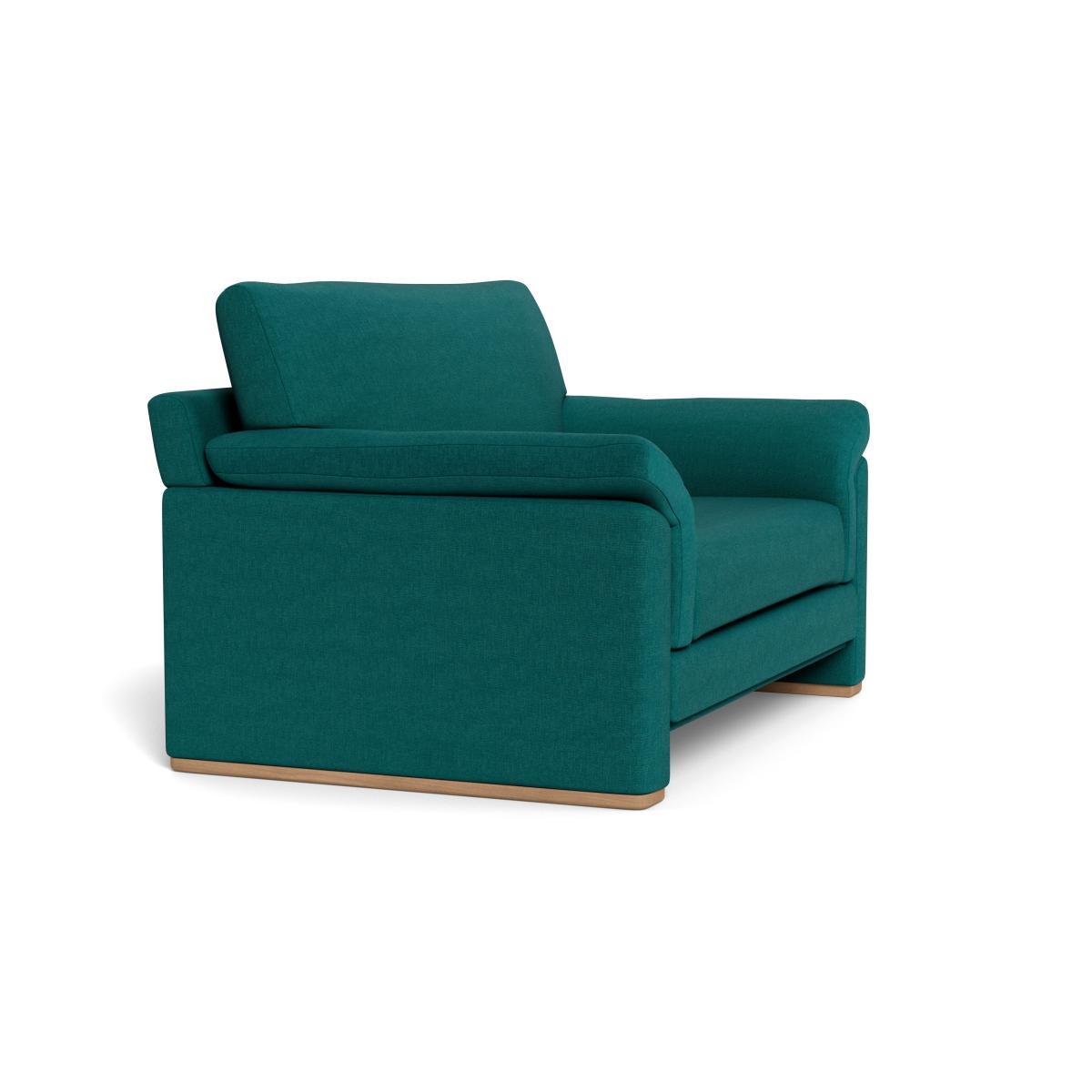 Heal's Paris II Loveseat Brushed Cotton Pine Natural Feet - Heal's UK Furniture – image 2
