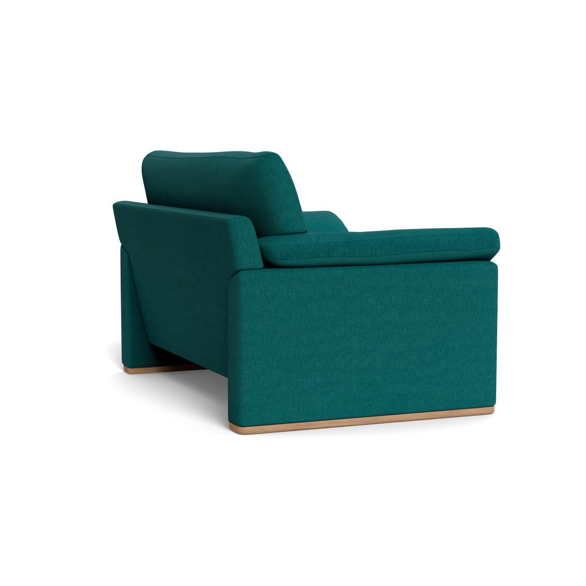 Heal's Paris II Loveseat Brushed Cotton Pine Natural Feet - Heal's UK Furniture – image 4