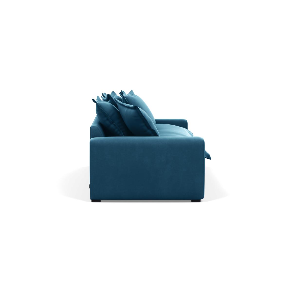 Heal's Brompton 5 Seater Sofa Smart Linen Mix Sand Walnut Stain Feet - Heal's UK Furniture – image 3