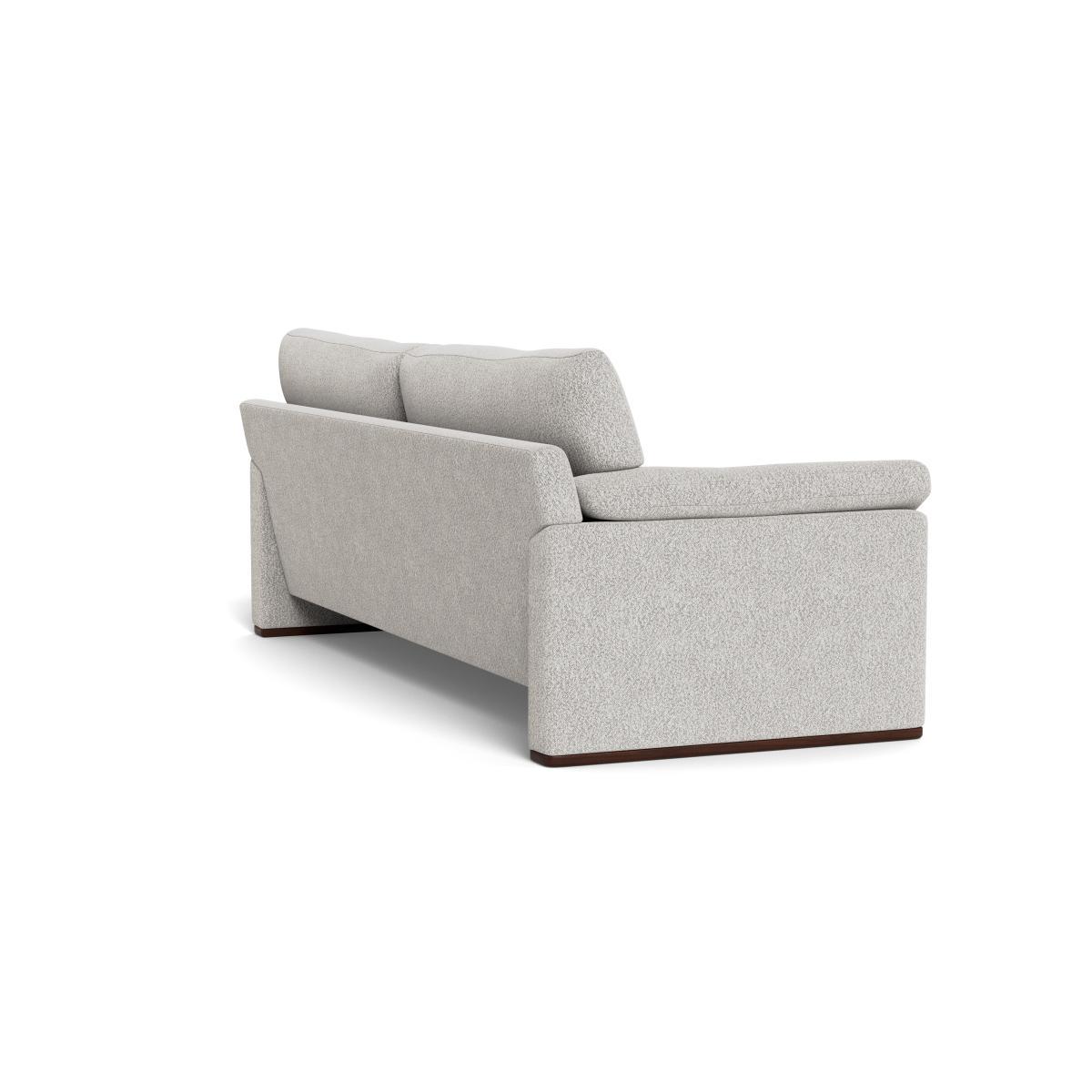 Heal's Paris II 4 Seater Sofa Chunky Boucle Ecru Natural Feet - Heal's UK Furniture – image 4
