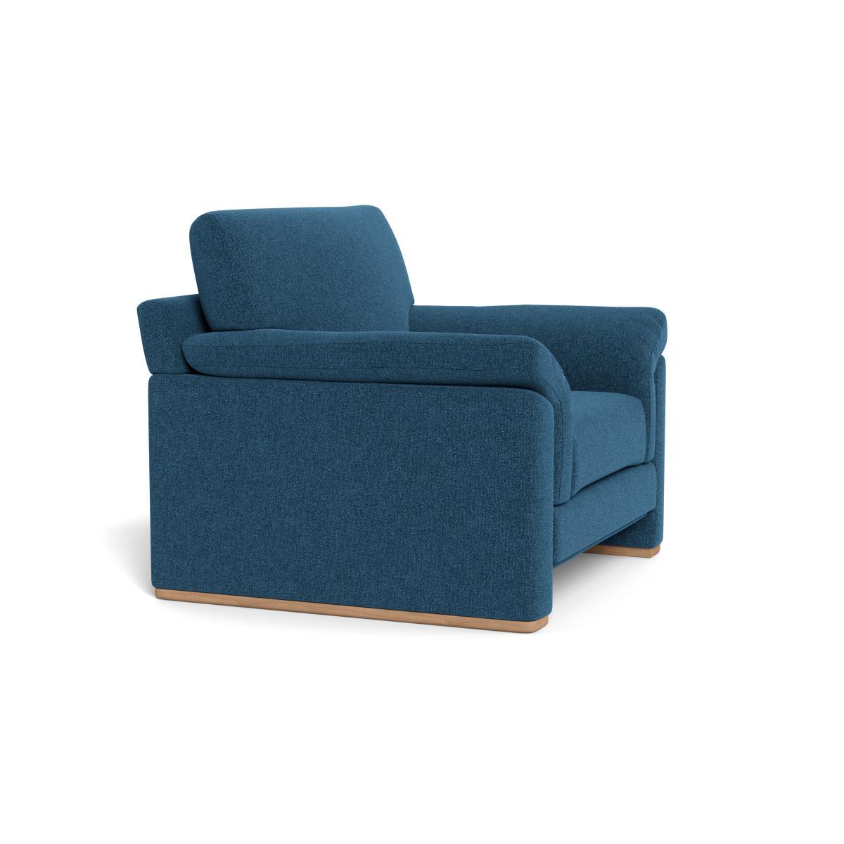 Heal's Paris II Armchair Texture Ink Natural Feet - Heal's UK Furniture – image 2